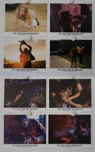 The Texas Chainsaw Massacre original release US Lobby Card Set